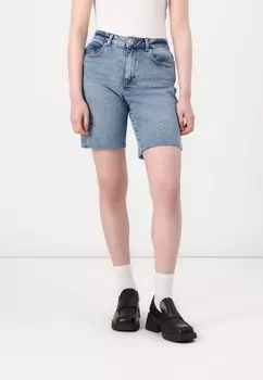 Джинсовые шорты VMCLEO Vero Moda, синий