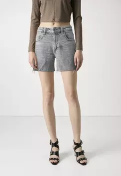 Джинсовые шорты VMTESS CUT OFF Vero Moda, серый