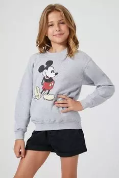 Джинсовые шорты в бумажном пакете для девочек Forever 21, деним черный