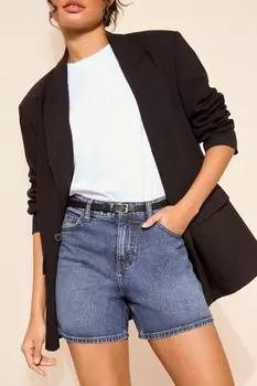 Джинсовые шорты в мамином стиле Friends Like These, синий