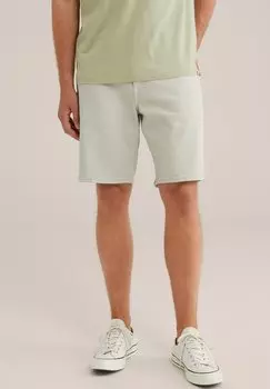Джинсовые шорты WE Fashion, бежевый