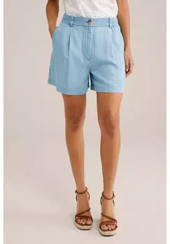Джинсовые шорты WE Fashion, светло-голубой