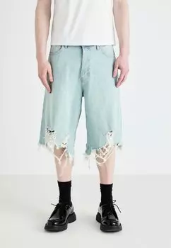 Джинсовые шорты Weekday, синий