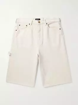 Джинсовые шорты Westland A.P.C., экрю