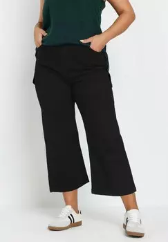 Джинсовые шорты WIDE CROPPED Yours Clothing, антрацит