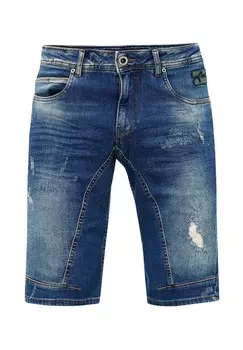 Джинсовые шорты Yameto в классном поношенном стиле RUSTY NEAL, синий