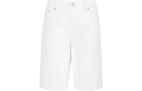 Джинсовые шорты женские белые Calvin Klein