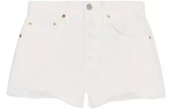 Джинсовые шорты женские белые Levi’S