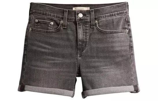 Джинсовые шорты женские дымчато-серые Levi’S