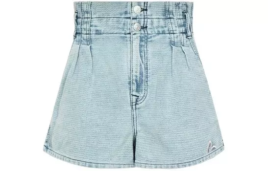 Джинсовые шорты женские джинсовые синие Evisu