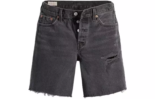 Джинсовые шорты женские серые Levi’S