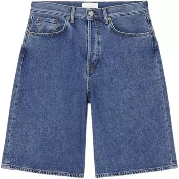 Джинсовые шорты женские синие Cos