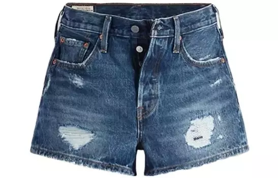 Джинсовые шорты женские синие Levi’S