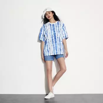 Джинсовые шорты женские темно-синие Gap