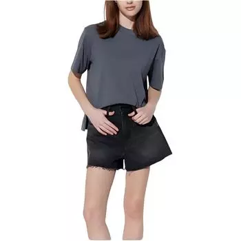 Джинсовые шорты женские UNIQLO, Lake Blue