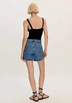 Джинсовые шорты ZOE Mango, синий