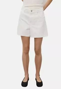 Джинсовые шорты ZOEY - Denim skirt Mango, белый