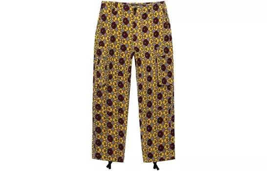 Джинсовые слезы X повседневные брюки унисекс хаки Stussy, хаки