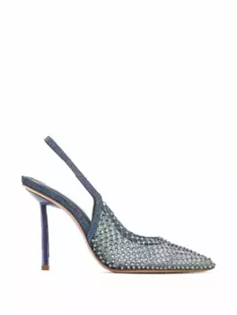 Джинсовые слингбэки Gilda Le Silla, синий