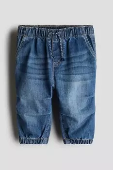Джинсовые спортивные штаны H&M, синий