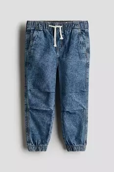 Джинсовые спортивные штаны H&M, синий