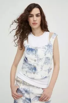 Джинсовые топы Levi's, белый