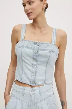 Джинсовые топы Levi's, синий