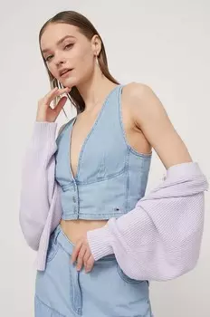 Джинсовые топы Tommy Jeans, синий