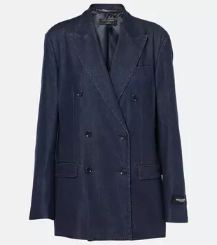 Джинсовый блейзер Dolce&Gabbana, цвет combined colour