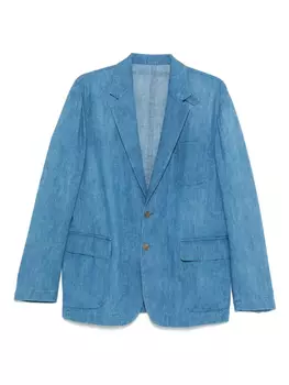 Джинсовый блейзер Ralph Lauren Purple Label, синий