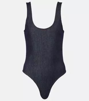 Джинсовый боди Alaa, Bleu Fonce