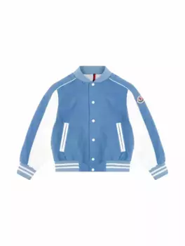 Джинсовый бомбер Kobby Moncler, синий