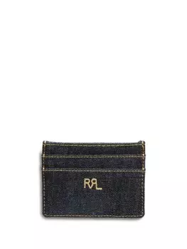 Джинсовый картхолдер с логотипом Ralph Lauren RRL, синий