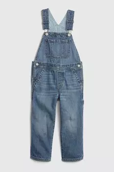 Джинсовый комбинезон (12 мес 6 лет) Gap, синий