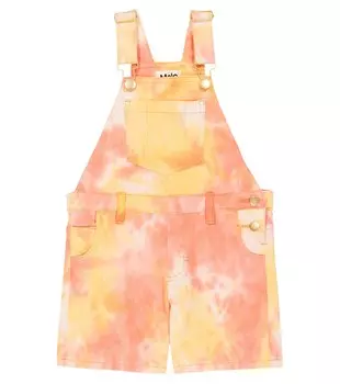 Джинсовый комбинезон Ansonia с принтом тай-дай Molo, разноцветный