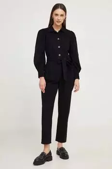 Джинсовый комбинезон Answear Lab, черный