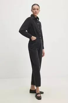 Джинсовый комбинезон Answear Lab, серый