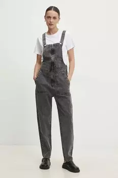 Джинсовый комбинезон Answear Lab, серый