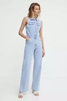 Джинсовый комбинезон Answear Lab, синий