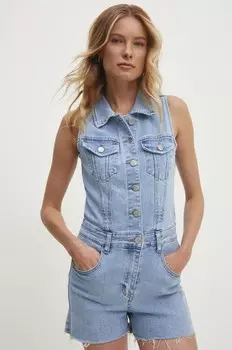 Джинсовый комбинезон Answear Lab, синий