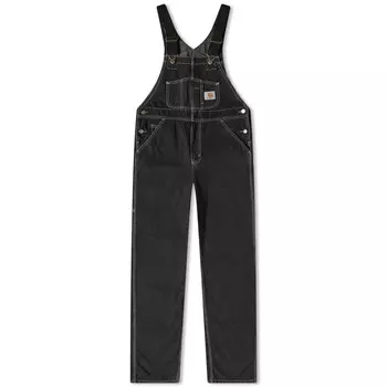 Джинсовый комбинезон Carhartt WIP, черный
