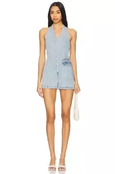 Джинсовый комбинезон Central Park West, light wash