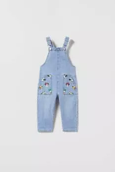 Джинсовый комбинезон Disney ZARA, синий