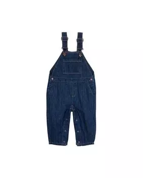 Джинсовый комбинезон для мальчика с карманом Knot, синий