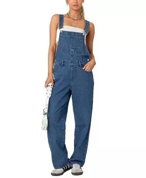 Джинсовый комбинезон Edikted Rosemary, синий