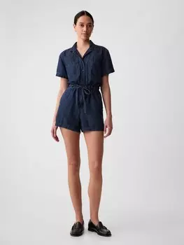 Джинсовый комбинезон Gap, синий