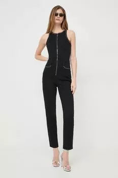 Джинсовый комбинезон Guess, черный