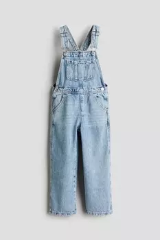 Джинсовый комбинезон H&M, синий