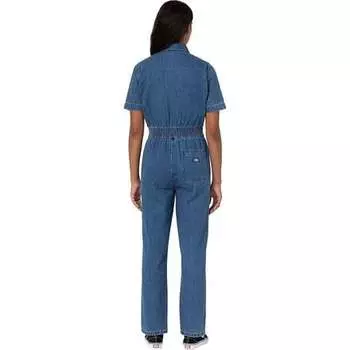 Джинсовый комбинезон Houston женский Dickies, цвет Classic Blue