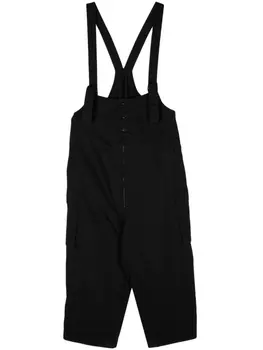 Джинсовый комбинезон-карго Yohji Yamamoto, черный